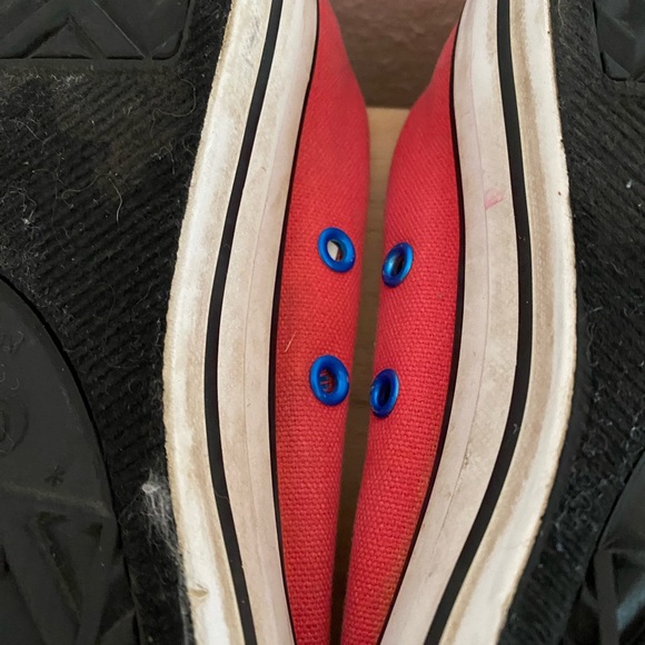 Converse Kids' Sneakers with Blue and Green Accents - Picture 6 of 6